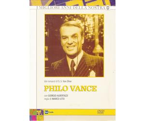 3 Dvd PHILO VANCE Sceneggiati Rai Giorgio Albertazzi V. Lisi serie completa 1974