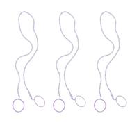 3 elastici per capelli a coda di cavallo, per acconciature creative, elastici per capelli, elastici per capelli, elastici per capelli sportivi, elastici per capelli da donna