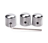 3 Electric Guitar Bass Effect Knob Volume Volume Controllo Potenziometro Potenziometro Capo Manopole A Cupola Nello Sostituzione