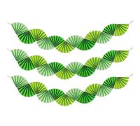 3 eleganti bandiere da appendere colorate bandiere eleganti di carta fan striscioni unici per feste di nozze e decorazioni per la casa forniture per feste per bambini