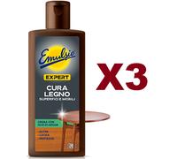 3 EMULSIO EXPERT CURA LEGNO SUPERFICI MOBILI CREMA NUTRE LUCIDA PROTEGGE 200ML