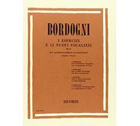 3 ESERCIZI E 12 NUOVI VOCALIZZI OP. 8