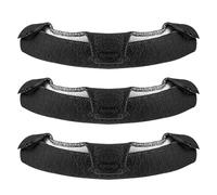 3 fasce antisudore per elmetto rigide, lavabili, fodera assorbente per uomini e donne, accessorio comodo per casco di sicurezza, ideale per costruzioni, miniere, antincendio, lavoro con motosega