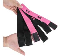3 fasce elastiche per parrucca con pizzo frontale, regolabili di sicurezza, fascia per la posa dei bordi, fasce elastiche per la presa della parrucca, fascia antiscivolo per parrucca (leopardo)