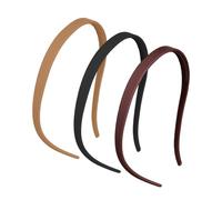 3 fasce per capelli senza pressione, comode fasce per occhiali da sole, in plastica opaca con denti, antiscivolo, per donne e ragazze