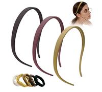 3 fasce per capelli senza pressione per chi indossa occhiali con 5 fascette per capelli comode fasce per capelli da donna antiscivolo senza mal di testa accessori per occhiali da sole per ragazze