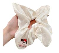 3. Fascia per capelli scrunchie francese di alta qualità, rimovibile, accessorio reversibile per tutte le occasioni