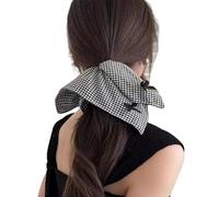 3. Fascia per capelli scrunchie francese di alta qualità, rimovibile, accessorio reversibile per tutte le occasioni