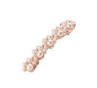 3 fermagli for capelli con perle di cristallo, eleganti mollette da donna, forcine for, accessori for copricapo(Pearl)