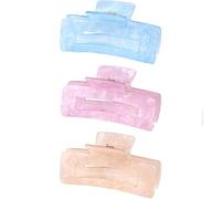 3 fermagli per capelli da 10,2 cm, per donne e ragazze, resistenti a sirena per capelli arcobaleno, accessori per capelli sottili e spessi