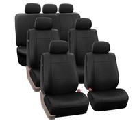 3 Fila Universale Per Auto Sedile Cover SUV, Sedan, Split Posteriore Bench - 7