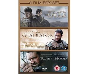 3 Film Box Set: Eagle / Gladiator / Robin Hood [Edizione: Regno Unito]