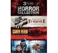 3 Films Horror Collection (Evidence / Cabin Fever / A Voodoo Possession) [Edizione: Regno Unito]