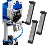 3 filtri 288747, accessori per spruzzatore di vernice, compatibili con Graco Magnum RroX7 ProX9 ProX17 ProX19 ProX21 XR5 XR7 XR9, parti di ricambio, design sagomato impedisce un inserimento errato