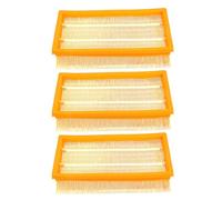 3 filtri a pieghe piatte per Kärcher NT 25/1 Ap, NT 35/1 Ap, NT 35/1, NT 45/1, NT 55/1, NT 361, NT 561, NT 611 Tact, Te, M, Eco parti di ricambio (sostituisce 6.904-367.0)