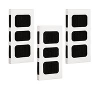 3 Filtri Aria per Frigorifero, Filtro Aria Frigidaire Bianco e Nero di Ricambio con Particelle di Carbonio Ricche Filtro Aria Ad Assorbimento Forte per Frigorifero Compatibile con Paultra2
