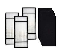 3 filtri di ricambio HEPA e 6 pre-filtri al carbonio H1 HRF-H2 compatibili con purificatori d'aria Honeywell H, HPA050, HPA150, HPA060, HPA160, HHT055, HHT155