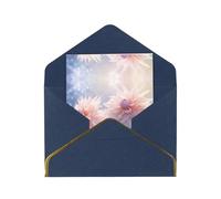 3 fiori colorati 1 biglietto di auguri di compleanno buon Natale Halloween buste biglietti vuoti tutte le occasioni