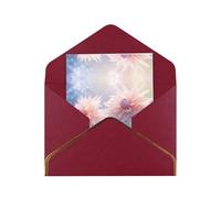 3 fiori colorati 1 biglietto di auguri di compleanno buon Natale Halloween buste biglietti vuoti tutte le occasioni