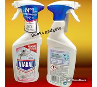 3 Flaconi Viakal Spray PROFUMO FRESCO N°1 contro Calcare Anticalcare 470ml