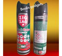 3 Flaconi ZIG ZAG Spray Insetticida Multiplus MULTINSETTO VOLANTI STRISCIANTI