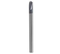 3 - Flute Chamfer Cutter Drill Bit, Tungsten Steel 120° Chamfering End Mill Tool, One - Piece Design with Easy Debris Clearance for Aluminum and Copper CNC Milling (D4*120°*50L)