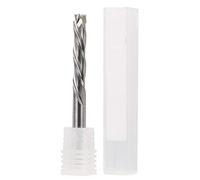 3 Flutes Milling Cutter for Aluminum | Carbide End Mill 6mm Shank & Tip Diameter | Woodworking Cutting Tool for Aluminum & Non - Ferrous Metals | 32mm Cutting Part, 70mm Total