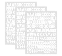 3 fogli di lettere e numeri termoadesivi per abbigliamento, lettere piccole da 2,5 cm dalla A alla Z e 0-9 lettere termoadesive in vinile per stampa fai da te, artigianato, abbigliamento, t-shirt