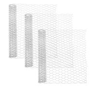 3 fogli di rete per pollame Rete esagonale per recinzione