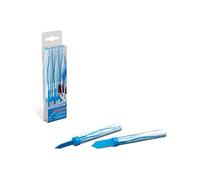 3 Fontane Luminose "MAGIA LUI" - Blu- Altezza 15 cm -Fontana Scintillante per torte di Compleanni - Pyrogiochi