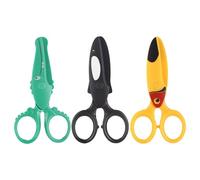 3 forbici da allenamento a forma di animale dei cartoni animati, ideali per la scuola, per bambini