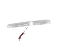 3 Freno Lampada Fanale Posteriore Universale A LED Per Auto Montaggio Alto Terzo Freno Stop Rosso 12 V 42 Cm Terza Luce Posteriore(WHITE)
