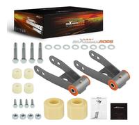 3" Front 2" Rear Shackles Level Lift Kit +Coil Compressor for Jeep Cherokee XJ