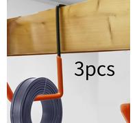 3 ganci per bici da garage, semplici ganci in ferro per appendere biciclette