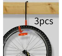 3 ganci per bici per garage, ganci travi in ferro appendere biciclette,