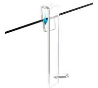 3 ganci per porta della doccia, in acrilico trasparente, estesi sopra la porta, ganci per asciugamani per bagno, porta doccia in vetro senza cornice, ganci da doccia per asciugamani, senza attrezzi