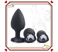 ̶ ̶ ̶α̶ ̶ ̶ρ̶ ̶ ̶ ̶ 3 Giocattoli In Silicone A Forma Di Cuore, Unisex, Regalo Per Donna ̶ ̶ ̶̣ ̶ ̶ ̶σ̶ ̶ ̶