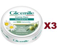 3 GLICEMILLE CREMA MANI NUTRIENTE CON BIO CAMOMILLA 100ML GLICERINA & OLIO OLIVA