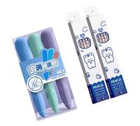 3 gomme da cancellare e 20 matite con foro grande per una presa comoda e minimi residui di correzione forniture a basso residuo gomma gomma