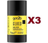 3 GOT2B GLUED WAX STICK FOR SLEEK LOOKS UP ON THE GO LUNGA DURATA 24H CERA 50g