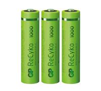 3 GP Recyko Ricaricabile AAA Batteria 1000 Serie LR03 1.2V 950mAh Industriale