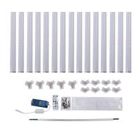 3 Griglie Luce LED Esagonale RGB, Strip da Soffitto con Telecomando, IP54 Impermeabile - Effetti Dinamici Colorati, Illuminazione Ambientale per Garage e Sale Giochi