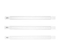 3 guide per mattarello per lo spessore dell'impasto - Righello livellante