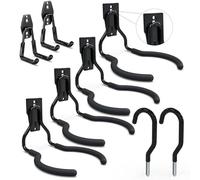 3-H Supporto da Parete per Utensili Elettrici 6PC, Supporto per Decespugliatore 50KG Gancio da Parete per Garage Vite Forte Gancio per Attrezzi da Giardino per Tagliaerba, Motosega, Giardino, Garage