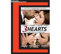 3 HEARTS DVD (DVD) Catherine Deneuve Charlotte Gainsbourg Benoit Poelvoorde
