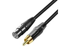 3 Heavy Duty XLR Convertitore: Alloggiamento rinforzato per Clear Studio & Live Equipment a XLR Cable
