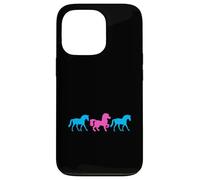 3 Horse Be Stallion Proud, amico speciale, diverso, favoloso Custodia per iPhone 13 Pro