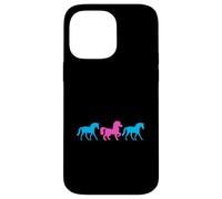 3 Horse Be Stallion Proud, amico speciale, diverso, favoloso Custodia per iPhone 14 Pro Max