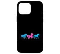 3 Horse Be Stallion Proud, amico speciale, diverso, favoloso Custodia per iPhone 16 Pro Max