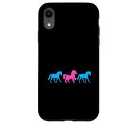 3 Horse Be Stallion Proud, amico speciale, diverso, favoloso Custodia per iPhone XR